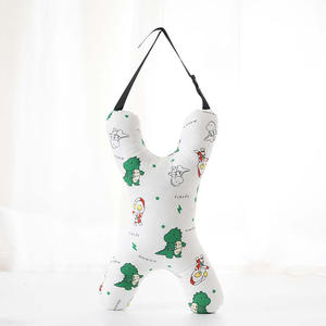 Coussin de siège moelleux en peluche à motif de dessin animé pour bureau et voiture, avec soutien lombaire, pliable, double usage, coussin de sol et oreiller décoratif - Product Image 2