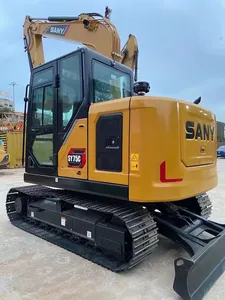 Excavadora Hidráulica de Servicio Pesado SY75C Directo de Fábrica para Construcción de Carreteras, Operaciones en Canteras y Desarrollo de Sitios - Product Image 3