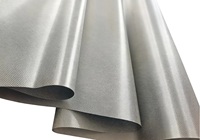 Tissu conducteur à motif diamant de grande largeur, tissu de blindage EMI RFID, tissu anti-radiation, tissu bloquant les signaux