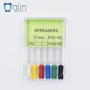 Glin thép không gỉ linh hoạt endo tập tin nha khoa spreader k <span class=keywords><strong>H</strong></span> tập tin phụ kiện nha khoa cho kênh gốc - Product Image 4