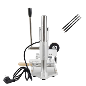 Lungo tempo di lavoro caldo che timbra la macchina di timbratura calda per matite di velluto matita che timbra la macchina - Product Image 1