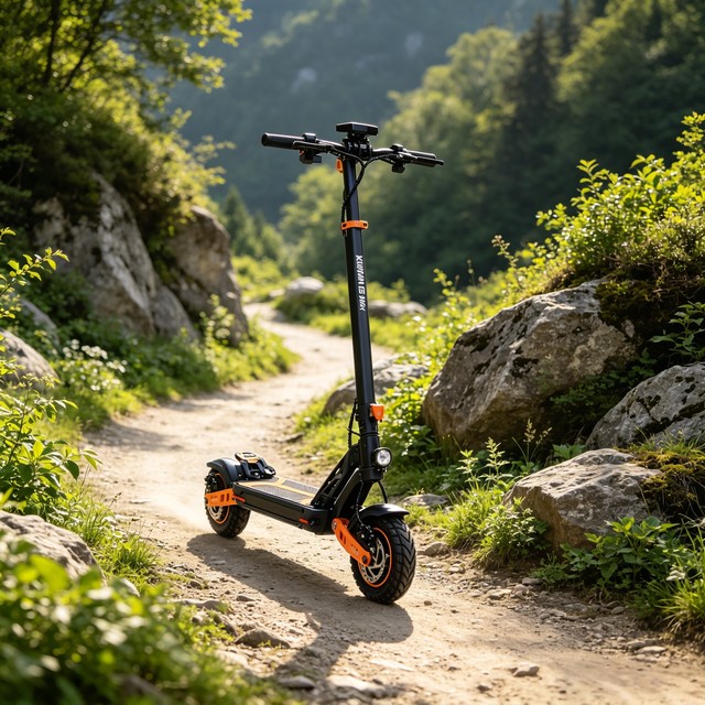 120kg Max Load 10" Off-Road Tires Electric Scooter 80km Range 55km/h 1000W 48V 20Ah E-Scooter KuKirin G2 Max