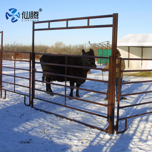 गर्म बिक्री पोर्टेबल पशुधन गर्म-डूबा गैल्वेनाइज्ड मवेशी बाड़ पैनल घोड़े बाड़ पैनल - Product Image 5