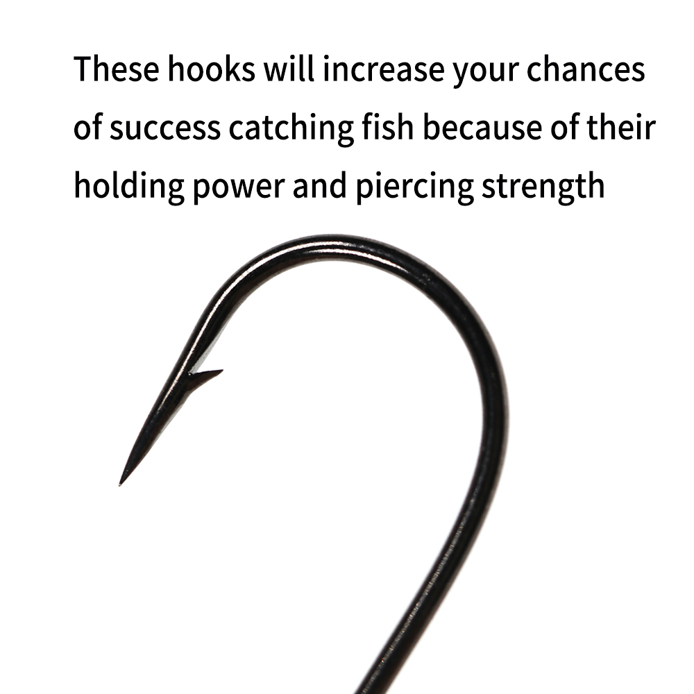 4/0 Aberdeen Long Shank Fish Hooks - Durable & Versatile 4/0 Aberdeen Long Shank Fish Hooks - Durable & Versatile