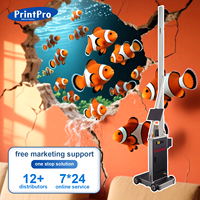 PrintPro pared pluma impresora pared 3D UV impresora mejor calidad 3D pared impresora