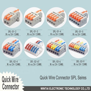 Wintai TECH ขั้วต่อสายไฟฟ้าใส, ขั้วต่อแบบด่วนสายเดี่ยวขั้วต่อแบบกดเร็ว221 - Product Image 5