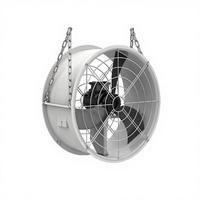 Ventilateur de circulation suspendu D550 à entraînement direct, à fréquence variable, en fibre de verre, résistant à la corrosion, pour élevage