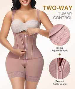 Shapewear colombien post-chirurgie, contrôle du ventre, grande taille, body shaper pour femmes - Product Image 2