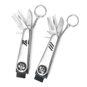 Navaja Plegable Multifunción 7 en 1 de Material Personalizado para Golf y Reparación de Césped, Llavero, Uso Exterior, Regalo - Product Image 5