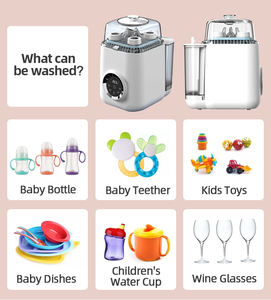 Limpiador de biberones para niños, limpiador de biberones, lavadora y secadora de biberones, lavadora de biberones Baby Breeze - Product Image 2