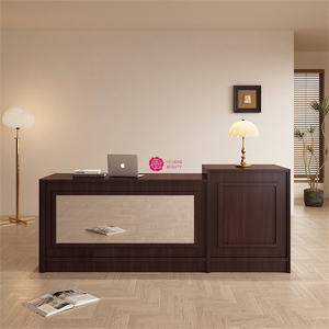 Yicheng Beauty moderne français rétro réception <span class=keywords><strong>caisse</strong></span> enregistreuse bar île armoire réception à vendre - Product Image 2