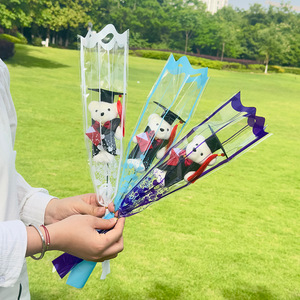 Ramo <span class=keywords><strong>de</strong></span> Espuma <span class=keywords><strong>de</strong></span> Oso <span class=keywords><strong>Doctor</strong></span>, Regalo Pequeño <span class=keywords><strong>de</strong></span> Dibujos Animados para el Día del Maestro, Graduación, Manualidades, para Compañeros <span class=keywords><strong>de</strong></span> Clase - Product Image 2