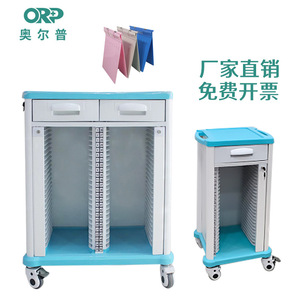 Factory direct sales of ABS filing <b>cabinet</b> trolleys, document folders, file carts with <b>locks</b>, silent wheels, and mobile - Product Image 3