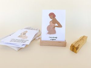 Excelente Regalo para el Embarazo, Tarjetas de Meditación para el Embarazo, Tarjetas de Afirmaciones para el Parto y la Maternidad para las Nuevas Mamás - Product Image 4