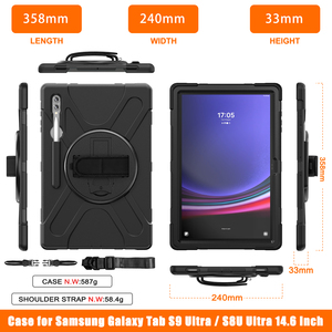 Funda de silicona para tableta a <span class=keywords><strong>precio</strong></span> de fábrica para tableta Samsung <span class=keywords><strong>Galaxy</strong></span> <span class=keywords><strong>Tab</strong></span> S9 <span class=keywords><strong>Ultra</strong></span> Case 14,6 pulgadas - Product Image 6