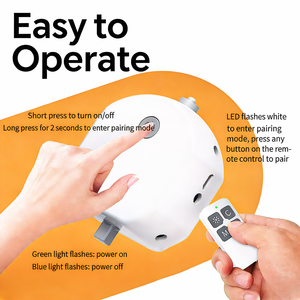 Sıcak Fırsat Isırmaya Dayanıklı Plastik Evcil Hayvan Oyuncağı Otomatik Köpek Oyuncak Topu Elektrikli Akıllı Uzaktan Kumandalı Yerçekimiyle Zıplayan Top - Product Image 2