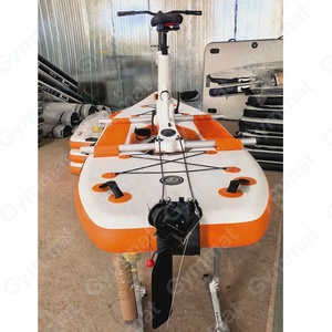 Bicicletta Acquatica Gonfiabile Portatile per Giochi d'Acqua all'Aperto, Bici a Pedali Galleggiante Leggera SUP per Resort e Laghi - Product Image 4