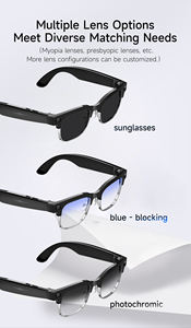 Gafas Inteligentes W630 con Cámara de 8MP (Interpolación de 32MP), Activación por Voz con IA y Traducción, Transferencia de Fotos por WiFi, Resistentes al Agua IP65 - Product Image 6