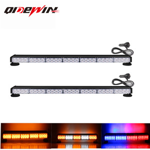 Feux d'avertissement LED pour voiture QIDEWIN, montage sur toit, 3-8 m, haute luminosité, clignotants rouge, bleu, ambre, feux d'urgence pour ambulance - Product Image 1