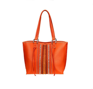 Large Leather Concealed Carry Purse Tote <strong>Bag</strong> for Women Western Cowgirl Handbag <strong>Studded</strong> Shoulder <strong>Bag</strong> - Product Image 3