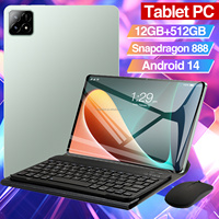 Tablet Pad6s de 10.1 Pulgadas con Android, 12GB+512GB, Pantalla Capacitiva HD, Android 14, Versión Global, Tablet PC al por Mayor