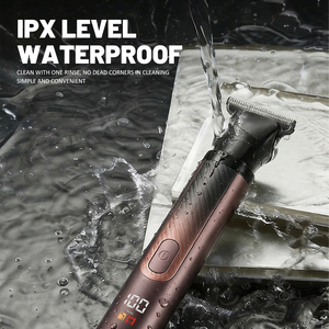 ชุดอุปกรณ์โกนขนทั่วร่างกายสำหรับ<span class=keywords><strong>ผู้ชาย</strong></span> เครื่องโกนขนหลังไฟฟ้า กันน้ำ ชาร์จซ้ำได้ ใบมีดเซรามิก ชุดตัดแต่งหนวดเคราและขนจมูก - Product Image 2