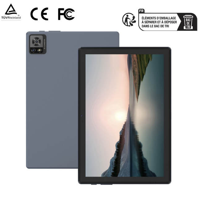 Factory Custom OEM 10-inch Octa Core Android Tablet PC Android 14 16GB+1TB 6000mAh Battery Environmental Protection WiFi