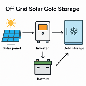堅牢な20フィート太陽光発電式冷蔵コンテナ（農産物用）/ 太陽光発電式冷蔵庫（魚、肉、果物、野菜用） - Product Image 5