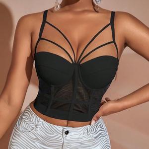 Camisole triangulaire antidérapante transfrontalière corset de vêtements de forme féminine sexy avec poitrine enveloppante dos nu à armatures peut être porté quotidiennement - Product Image 3