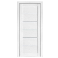 Salle de bains moderne Design Chambre à coucher Invisible Intérieur Mdf Insonorisé Bois Pvc Porte avec verre
