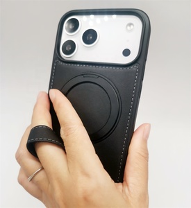 Custodia per Telefono con Supporto Magnetico 2 in 1 in Pelle di Alta Qualità per <span class=keywords><strong>Samsung</strong></span> S24 Ultra S25 S26 A56 <span class=keywords><strong>A14</strong></span> A54 A16 S25edge - Product Image 3