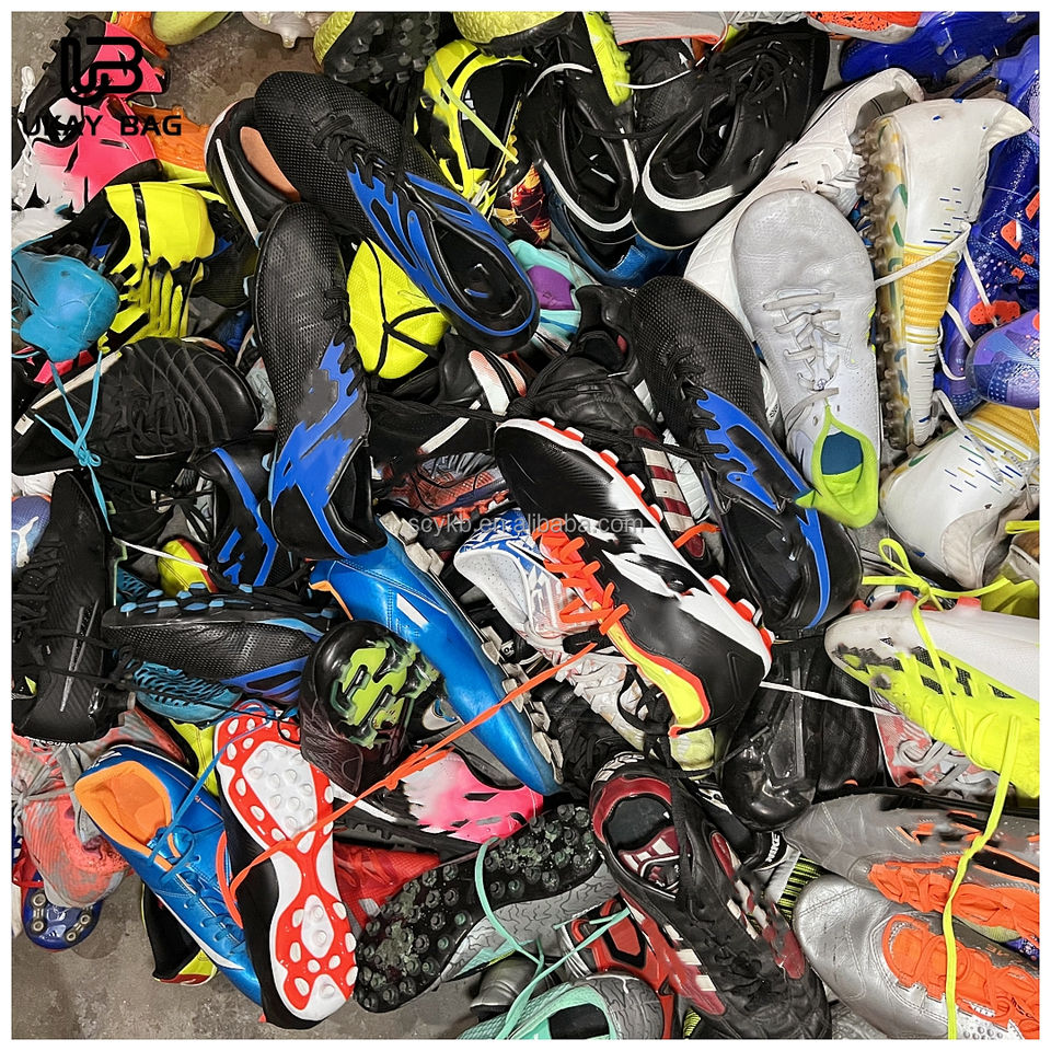 S25 Used Brand Soccer Shoes Wholesale Second Hand Shoes Boots Used Shoes in Bales for Sale