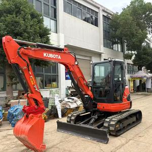 Almost New Used Kubota U55-4 Excavator With Rubber <b>Trackers</b> in Wholesale Price Secondhand Kubota U55 U55-4 Excavator Swing boom - Product Image 4