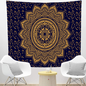 Hiasan Dinding Permadani Bunga Lotus Bohemian Seni Tembok Permadani Mandala Permadani Hippie <span class=keywords><strong>Indian</strong></span> - Product Image 2