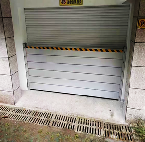 Uzun Açıklıklı Alüminyum Kirişli Sel Bariyeri**, Geniş Açıklıklar İçin Merkez Direk Destekli Sel Koruması - Product Image 6