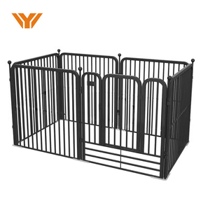 Cũi cho chó chó Thùng đồ nội thất Hộp chó lồng chó bằng thép không gỉ đồ nội thất vật nuôi chó playpen nhà chó lớn - Product Image 6