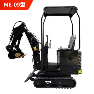 Miniexcavadora Me 12 tipo oruga con pluma de giro lateral y tren de rodaje extensible para uso agrícola - Product Image 2