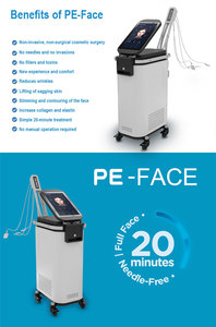 PE Face Magnetic Facial Beauty <b>Machine</b> Skin Tightening Wrinkle Reduction & Face Lifting Device - Product Image 2