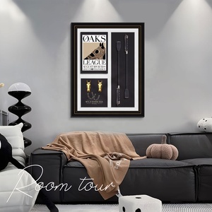 Œuvre d'<span class=keywords><strong>art</strong></span> équestre de niveau <span class=keywords><strong>musée</strong></span>, peintures murales encadrées, <span class=keywords><strong>art</strong></span> mural en techniques mixtes 3D pour les clubs, la maison, l'hôtel, décoration - Product Image 4