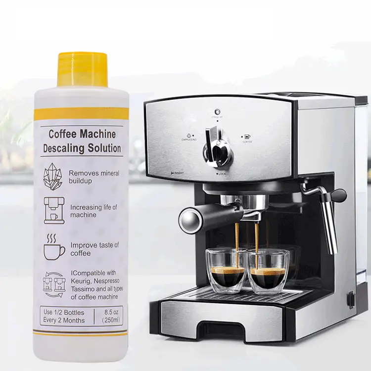 स्वचालित कॉफी मशीन सफाई खाद्य ग्रेड कॉफी मशीन के लिए उपयुक्त descaling एजेंट