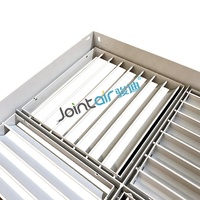Celldeal — diffuseur d'air multi-directionnel ca, en aluminium, carré, plafond