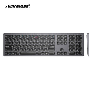 Claviers numériques Bluetooth ergonomiques sans fil silencieux 100 % neufs QWERTY personnalisés de Shenzhen pour tablette et ordinateur - Product Image 1