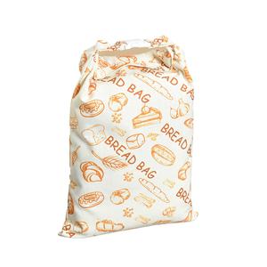 Bolsa de conservación con cremallera, de lino y algodón, <span class=keywords><strong>para</strong></span> frutas, pan, pizza y pasteles, con doble capa incorporada y hebilla. - Product Image 5