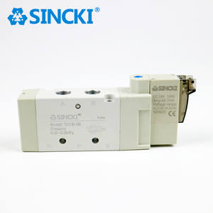 سينكي 5V210-08 5 منافذ سبائك الألومنيوم صمام الملف اللولبي 24 فولت صمامات التحكم الهوائية <span class=keywords><strong>2</strong></span> طرق - Product Image 1