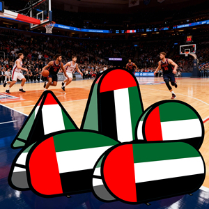 The_United_Arab_Emirates Oval Pop up <b>Banner</b> Warp-knitted Fabric for Outdoor Advertising Promotion Outdoor Tent - Product Image 5