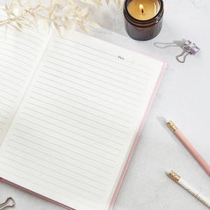 LABON Candy Color A5 <strong>Hardback</strong> Cover Gold Foil Personalised Design Constellation Lined Pastel Colors Aesthetic A5 <strong>Notebook</strong> - Product Image 2