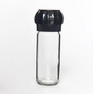 Mocale-tarro de cristal para condimentos, pimienta, <span class=keywords><strong>sal</strong></span> gruesa, botellas de especias <span class=keywords><strong>con</strong></span> molinillo superior - Product Image 5