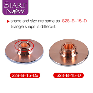 Startnow <span class=keywords><strong>laser</strong></span> cắt vòi phun đôi/lớp duy nhất tốc độ cao vòi phun cho wsx precitec Hans 1064nm cắt các bộ phận thiết bị Hàn - Product Image 5