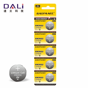 Pile bouton au lithium 3V de marque Dali, emballée en plateau, CR2412 <span class=keywords><strong>CR2032</strong></span> CR2025 CR2016 CR2450 CR2477 <span class=keywords><strong>CR2430</strong></span> pour clé de voiture - Product Image 3