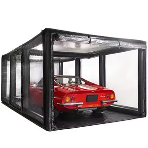 Funda Protectora para Auto Inflable de PVC Personalizada, Funda Protectora para Auto Tipo Cápsula para Estacionamiento al Aire Libre Resistente a la Lluvia - Product Image 1